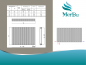 MerBu Marneel horizontal Paneelheizkörper Flachheizkörper  600x1195
